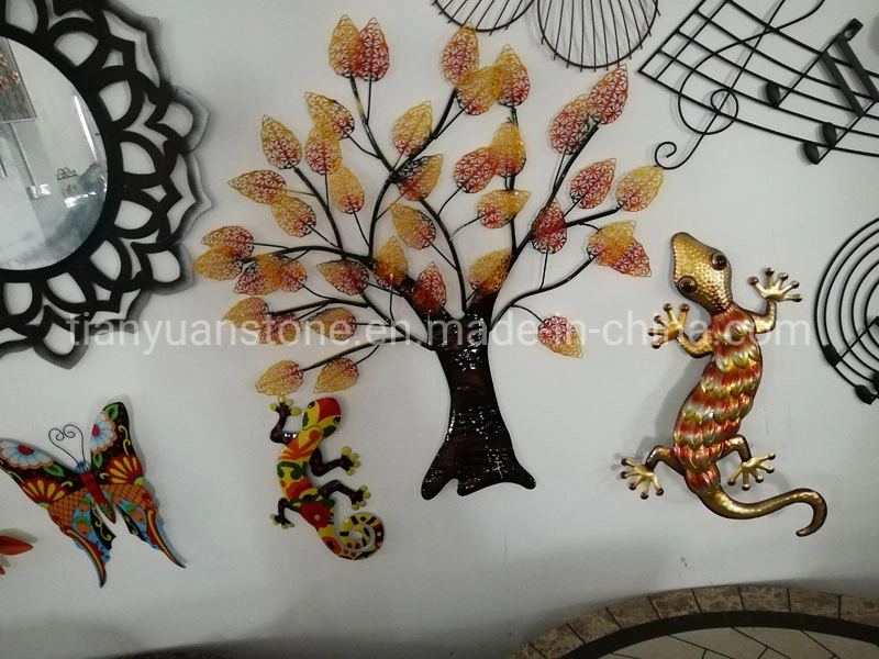 Wrought Iron Wall Hanging Modern Minimalist Wall Decoration Flower Customization